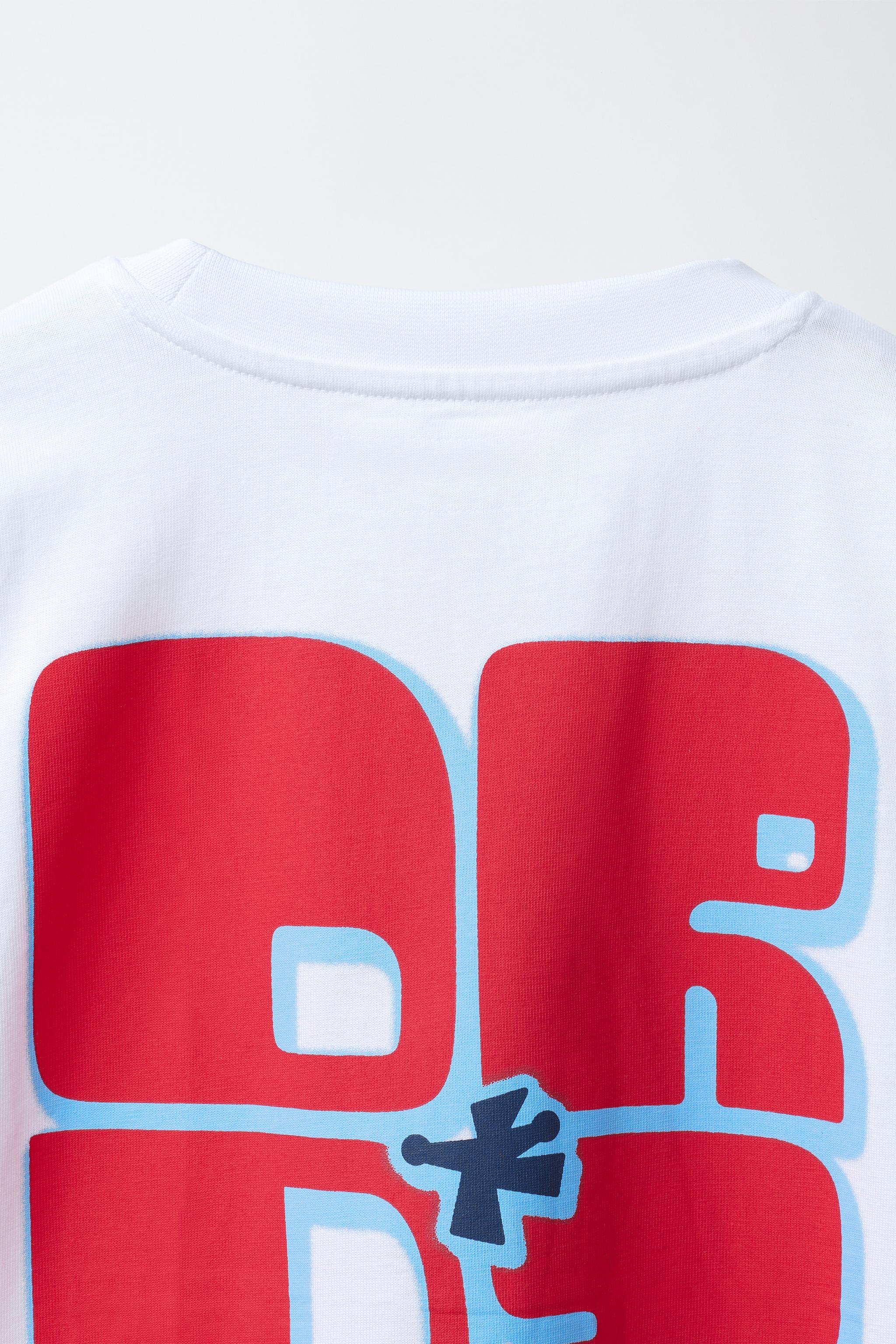 T-SHIRT À INSCRIPTION IMPRIMÉE